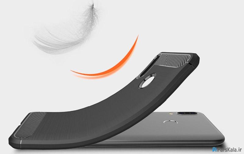 قاب محافظ ژله ای هوآوی Carbon Fibre Case Huawei Y9 2019 / Enjoy 9 Plus