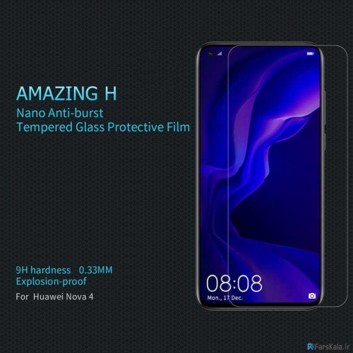محافظ صفحه نمایش شیشه ای نیلکین Nillkin H Glass Huawei Nova 4