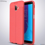 قاب ژله ای طرح چرم سامسونگ Auto Focus Jelly Case Samsung Galaxy J6 Plus
