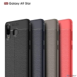 قاب ژله ای طرح چرم سامسونگ Auto Focus Jelly Case Samsung Galaxy A8 Star / A9 Star