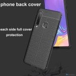 قاب ژله ای طرح چرم سامسونگ Auto Focus Jelly Case Samsung Galaxy A9s, A9 Star Pro, A9 2018