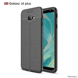 قاب ژله ای طرح چرم سامسونگ Auto Focus Jelly Case Samsung Galaxy J4 Plus