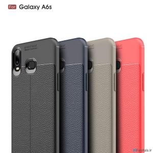 قاب ژله ای طرح چرم سامسونگ Auto Focus Jelly Case Samsung Galaxy A6s