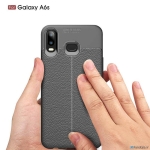 قاب ژله ای طرح چرم سامسونگ Auto Focus Jelly Case Samsung Galaxy A6s