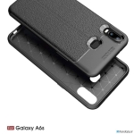 قاب ژله ای طرح چرم سامسونگ Auto Focus Jelly Case Samsung Galaxy A6s