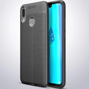 قاب طرح چرم Auto Focus هواوی Y9 2019 / Enjoy 9 Plus