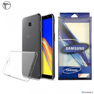 محافظ شیشه ای - ژله ای Transparent Cover برای Samsung Galaxy J4 Plus 2018