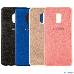 قاب محافظ طرح پارچه ای سامسونگ Protective Cover  Samsung Galaxy J7 2018