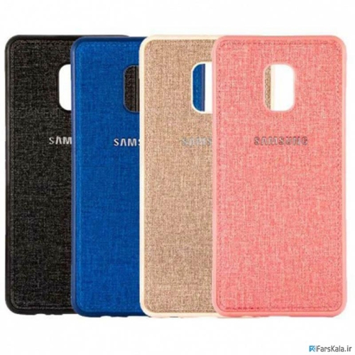 قاب محافظ طرح پارچه ای سامسونگ Protective Cover Samsung Galaxy J7 2018