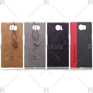 قاب محافظ چرمی طرح دار بلک بری Leather Case برای گوشی BlackBerry Priv