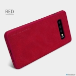 کیف چرمی نیلکین سامسونگ Nillkin Qin Leather Case Samsung Galaxy S10 Plus