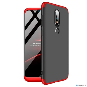 قاب محافظ  با پوشش 360 درجه Nokia X6 Color Full Cover