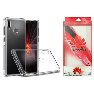 قاب محافظ شیشه ای- ژله ای برای Huawei Honor Play