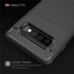 قاب محافظ ژله ای سامسونگ Carbon Fibre Case Samsung Galaxy S10