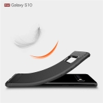 قاب محافظ ژله ای سامسونگ Carbon Fibre Case Samsung Galaxy S10