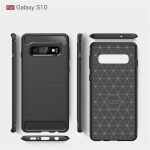قاب محافظ ژله ای سامسونگ Carbon Fibre Case Samsung Galaxy S10