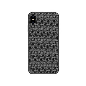 قاب نیلکین آیفون XS|X مدل Synthetic fiber Plaid