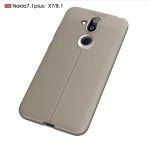 قاب ژله ای طرح چرم Auto Focus Jelly Case Nokia 8.1 / X7