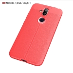 قاب ژله ای طرح چرم Auto Focus Jelly Case Nokia 8.1 / X7