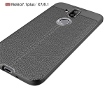 قاب ژله ای طرح چرم Auto Focus Jelly Case Nokia 8.1 / X7