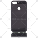 قاب محافظ ژله ای اچ تی سی Carbon Fibre Case HTC Desire 12 Plus