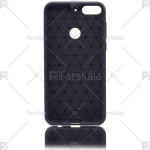 قاب محافظ ژله ای اچ تی سی Carbon Fibre Case HTC Desire 12 Plus