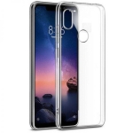 قاب محافظ شیشه ای- ژله ای برای Xiaomi Redmi Note 6 Pro