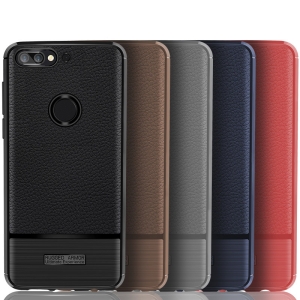 قاب ژله ای طرح چرم اچ تی سی Becation Ruged Armor Soft Case HTC Desire 12 Plus