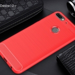 قاب محافظ ژله ای اچ تی سی Carbon Fibre Case HTC Desire 12 Plus