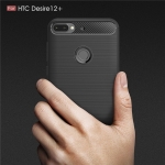 قاب محافظ ژله ای اچ تی سی Carbon Fibre Case HTC Desire 12 Plus