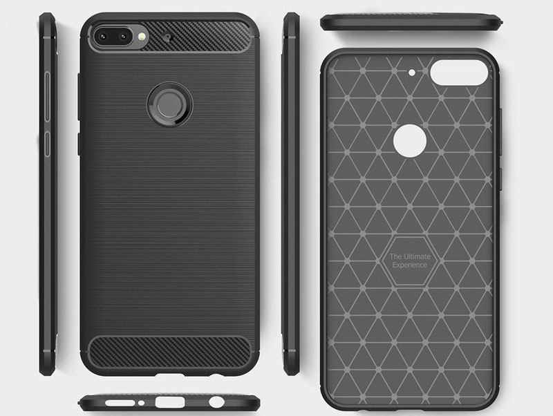 قاب محافظ ژله ای اچ تی سی Carbon Fibre Case HTC Desire 12 Plus