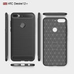قاب محافظ ژله ای اچ تی سی Carbon Fibre Case HTC Desire 12 Plus