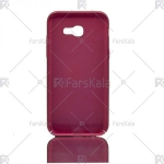 قاب محافظ چرمی سامسونگ Huanmin Leather protective frame Samsung Galaxy A5 2017