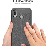 قاب ژله ای طرح چرم هواوی Auto Focus Jelly Case Huawei Honor 8C