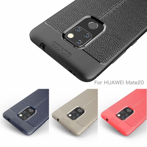 قاب ژله ای طرح چرم هواوی Auto Focus Jelly Case Huawei Mate 20