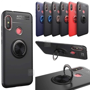 قاب محافظ ژله ای Magnetic Ring Case Xiaomi Mi A2 Lite / Redmi 6 Pro