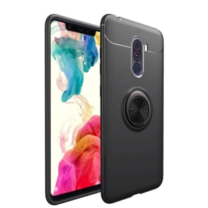 قاب ژله ای انگشتی شیائومی پوکو Xiaomi Pocophone F1 مدل Becation A.F Magnetic Ring