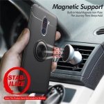 قاب ژله ای انگشتی شیائومی پوکو Xiaomi Pocophone F1 مدل Becation A.F Magnetic Ring