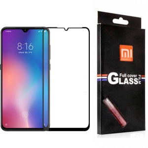 محافظ صفحه نمایش تمام چسب با پوشش کامل Glass Screen Protector For Xiaomi Mi 9