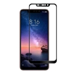 محافظ صفحه نمایش تمام چسب با پوشش کامل 3D Glass Full Screen Protector For Xiaomi Redmi Note 6 Pro