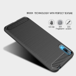 قاب محافظ ژله ای هوآوی Carbon Fibre Case Huawei Enjoy 9