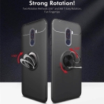 قاب ژله ای انگشتی شیائومی پوکو Xiaomi Pocophone F1 مدل Becation A.F Magnetic Ring