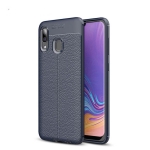 قاب ژله ای طرح چرم سامسونگ Samsung Galaxy A20 مدل Auto Focus