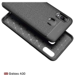 قاب ژله ای طرح چرم سامسونگ Auto Focus Jelly Case Samsung Galaxy A30