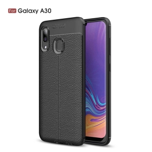 قاب ژله ای طرح چرم سامسونگ Auto Focus Jelly Case Samsung Galaxy A30