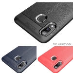 قاب ژله ای طرح چرم سامسونگ Auto Focus Jelly Case Samsung Galaxy A30
