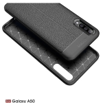 قاب ژله ای طرح چرم سامسونگ Auto Focus Jelly Case Samsung Galaxy A50