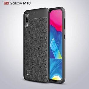 قاب ژله ای طرح چرم Auto Focus سامسونگ Samsung Galaxy M10