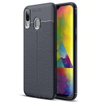 قاب ژله ای طرح چرم سامسونگ Auto Focus Jelly Case Samsung Galaxy M20
