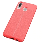 قاب ژله ای طرح چرم سامسونگ Auto Focus Jelly Case Samsung Galaxy M20